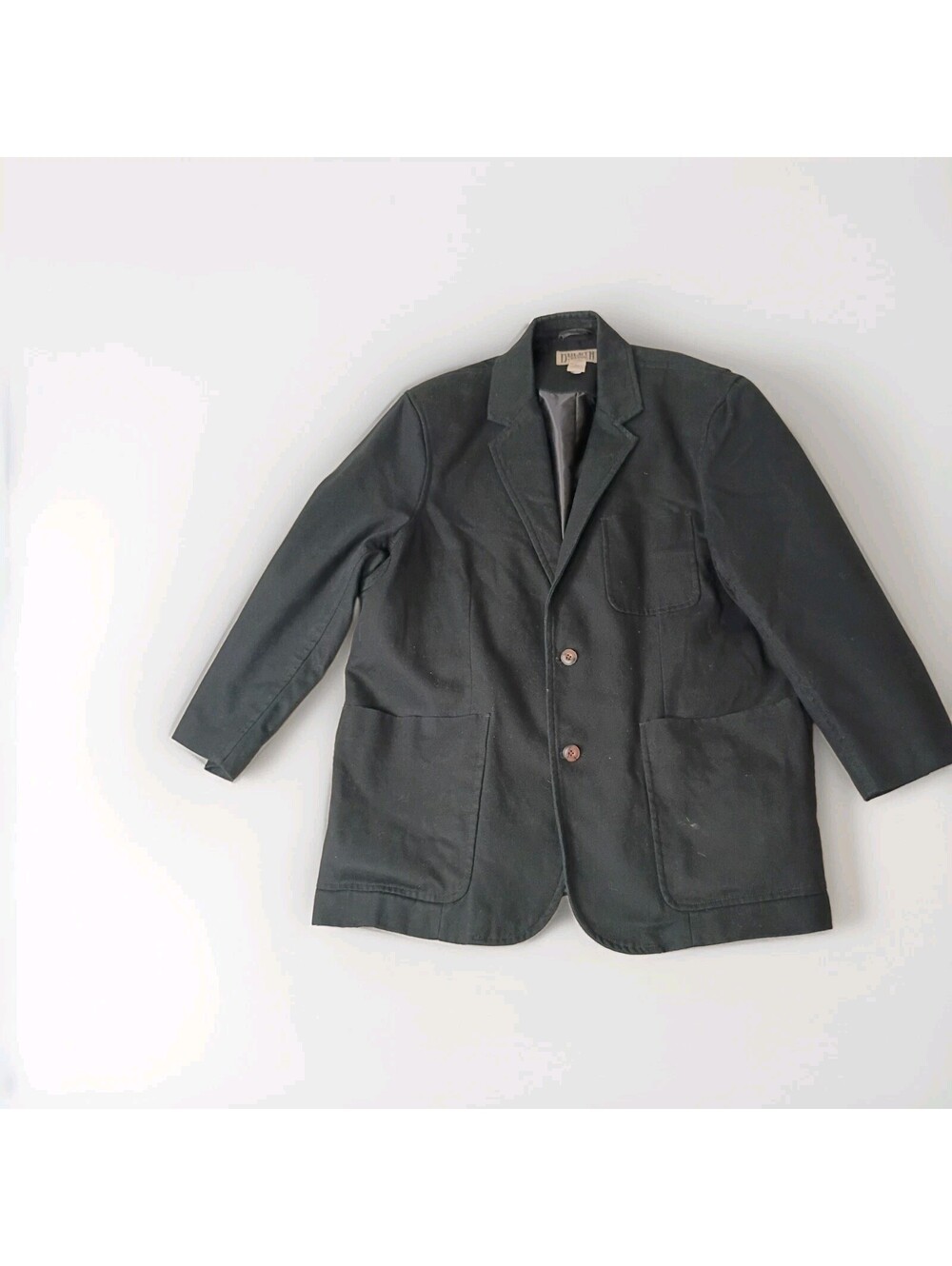 DULUTH TRADING Mens XL Thick Firehose Canvas Presentation Jacket Coat Blazer